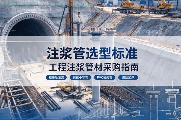 东方注浆管选型标准