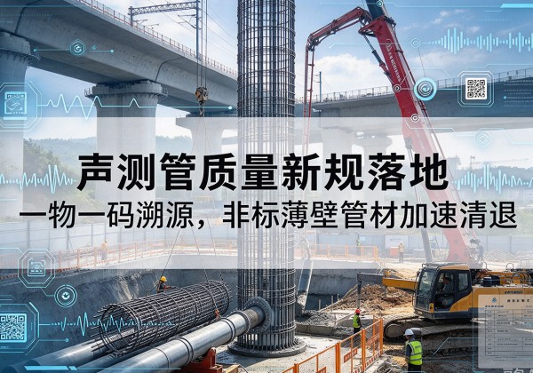 东方声测管质量新规落地，一物一码溯源，非标薄壁管材加速清退