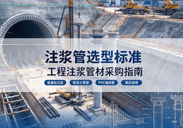 东方注浆管选型标准